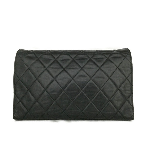 CHANEL Quilted Lambskin Matelasse Logos Bag - Picture 4 of 12